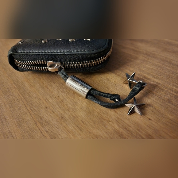 Jimmy Choo Filipa Star Studded Wallet EUC - Picture 7 of 9